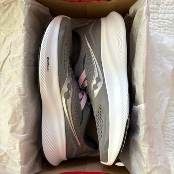 Saucony Ride 15 Women's Size 9.5B Alloy/Quartz - Picture 1 of 7
